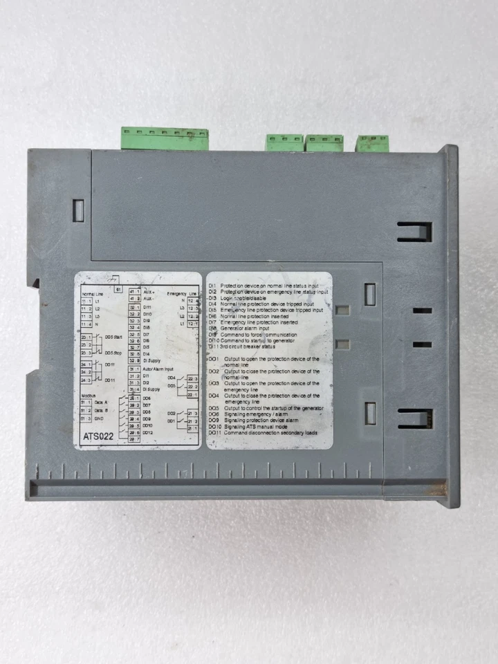 ABB ATS022 AUTOMATIC POWER SWITCH CONTROLLER ATS022